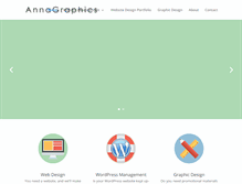 Tablet Screenshot of annagraphics.com